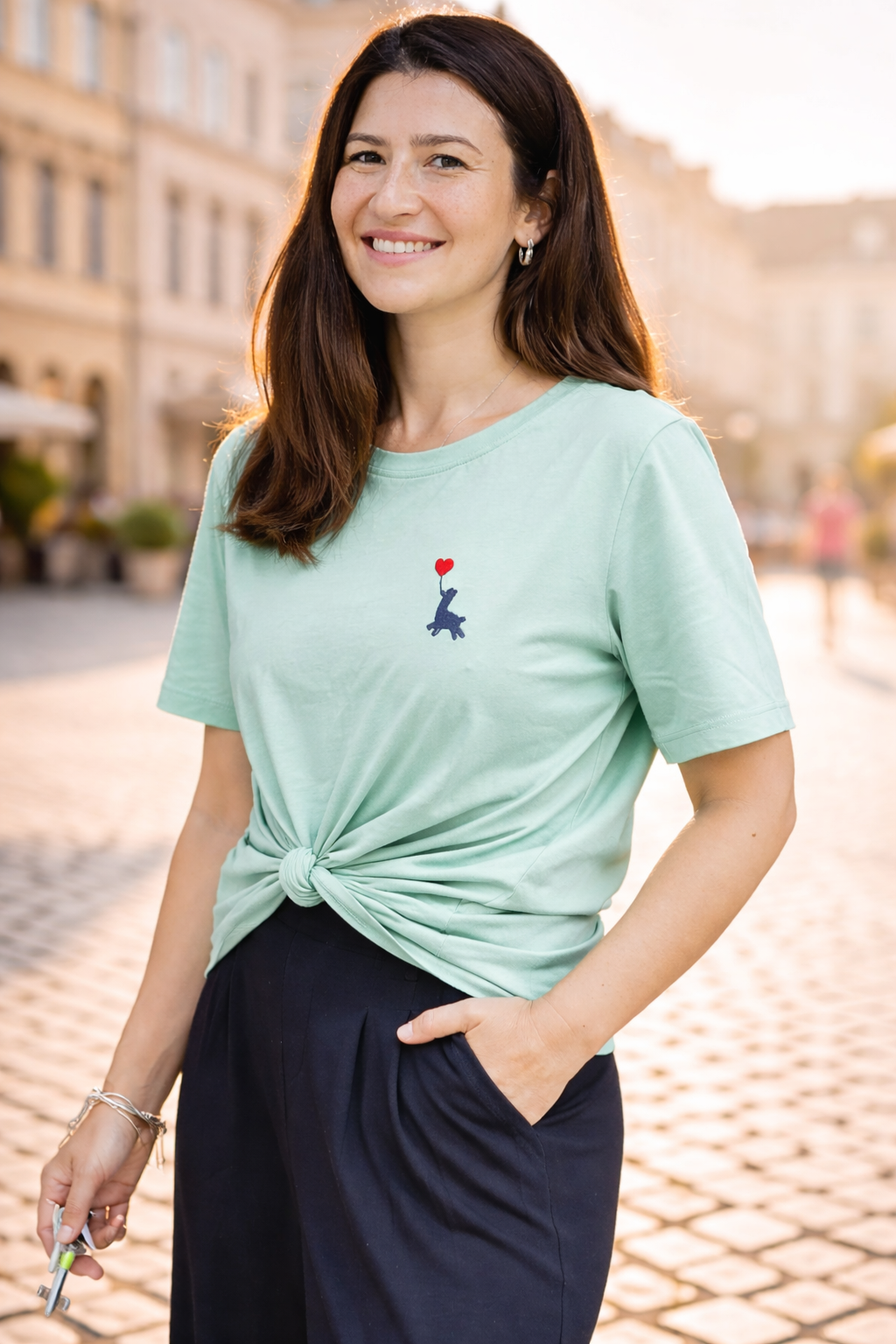 T-Shirt „Lama“– Leicht, liebevoll & 100 % Bio Baumwolle