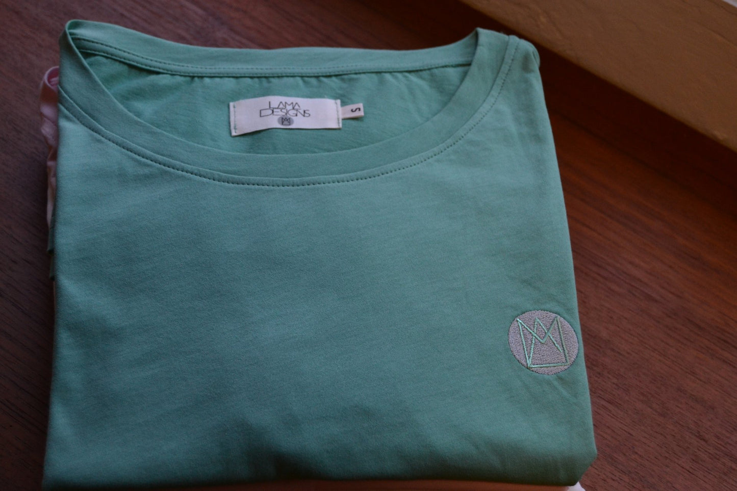 T-Shirt „Krone“– Leicht, liebevoll & 100 % Bio Baumwolle